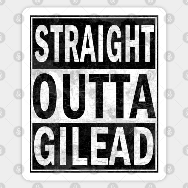 Straight Outta Gilead Sticker by valentinahramov